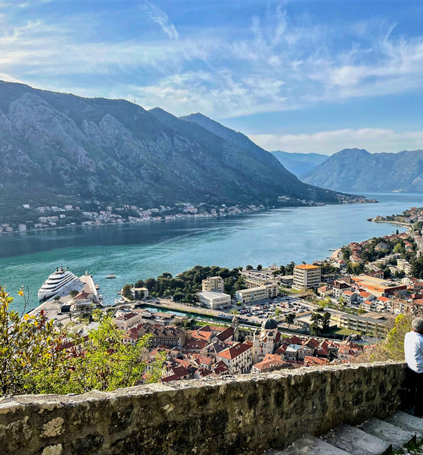 Harbour view of Montenegro